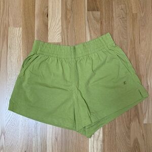 Everlane green cotton shorts